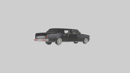 Classic Limousine model 3D model