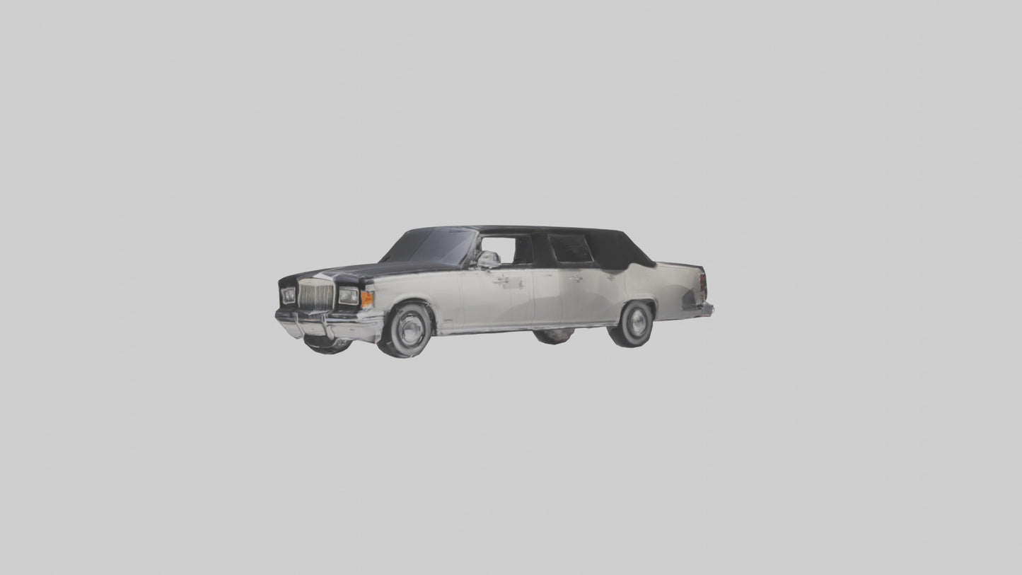 Classic Limousine model 3D model