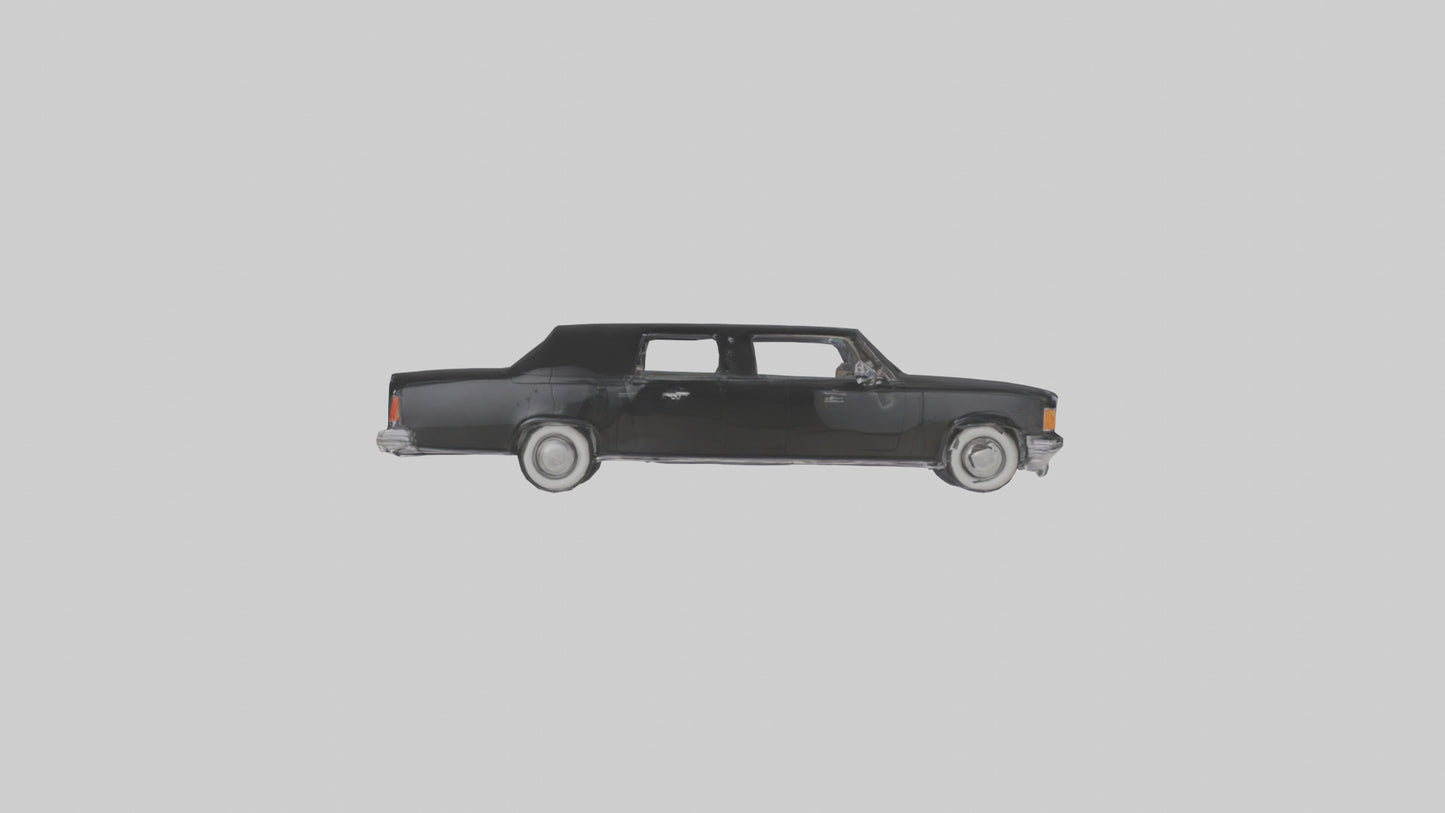 Classic Limousine model 3D model