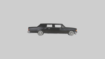 Classic Limousine model 3D model