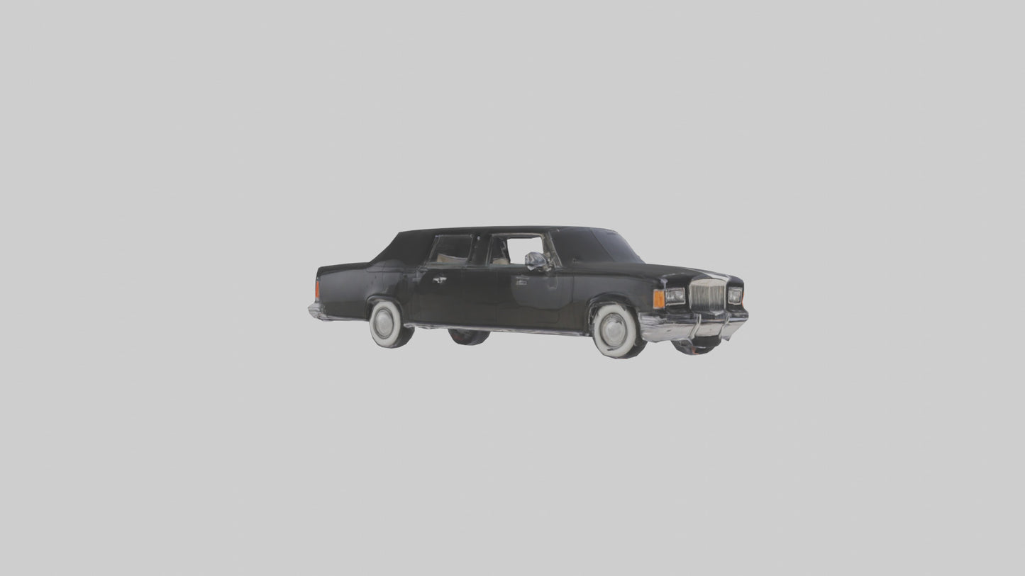 Classic Limousine model 3D model