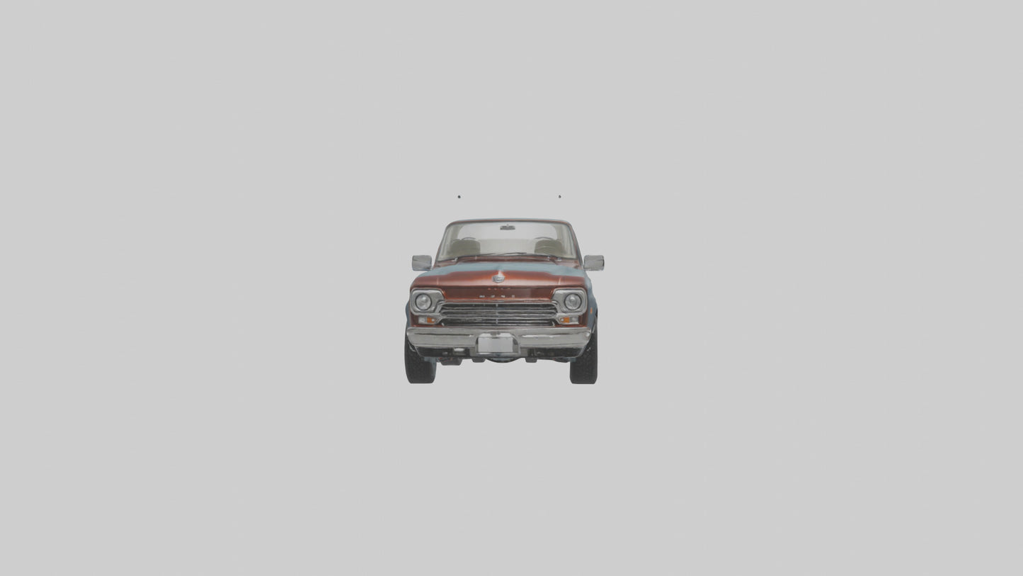 3D model Classic Pickup with Modern Features model VR / AR / low-poly