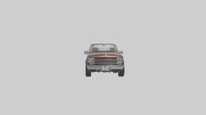 3D model Classic Pickup with Modern Features model VR / AR / low-poly