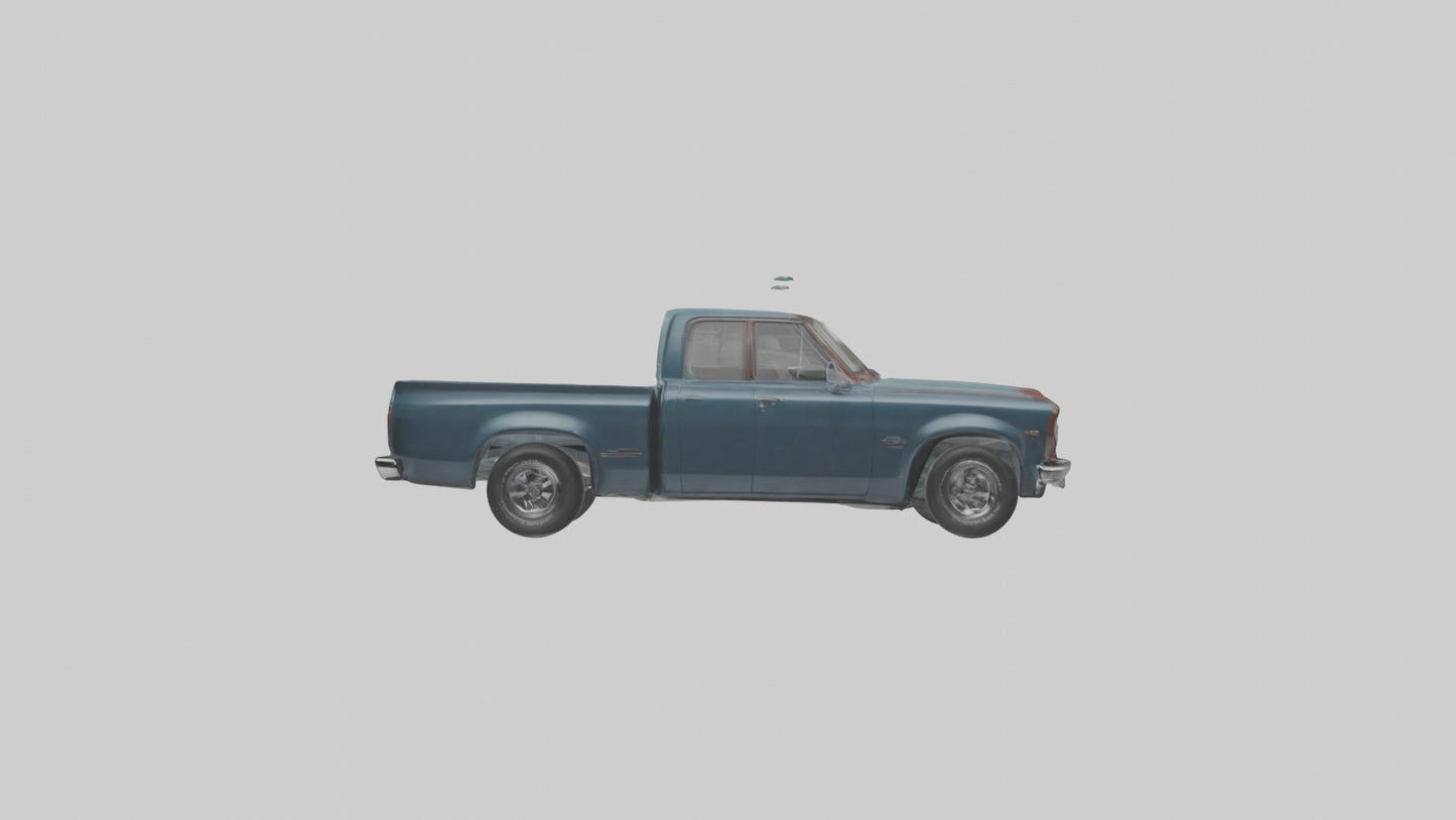 3D model Classic Pickup with Modern Features model VR / AR / low-poly