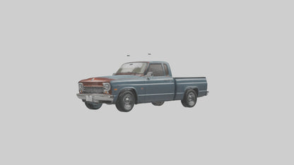 3D model Classic Pickup with Modern Features model VR / AR / low-poly