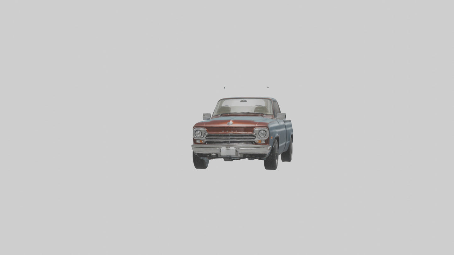 3D model Classic Pickup with Modern Features model VR / AR / low-poly