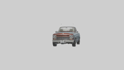 3D model Classic Pickup with Modern Features model VR / AR / low-poly