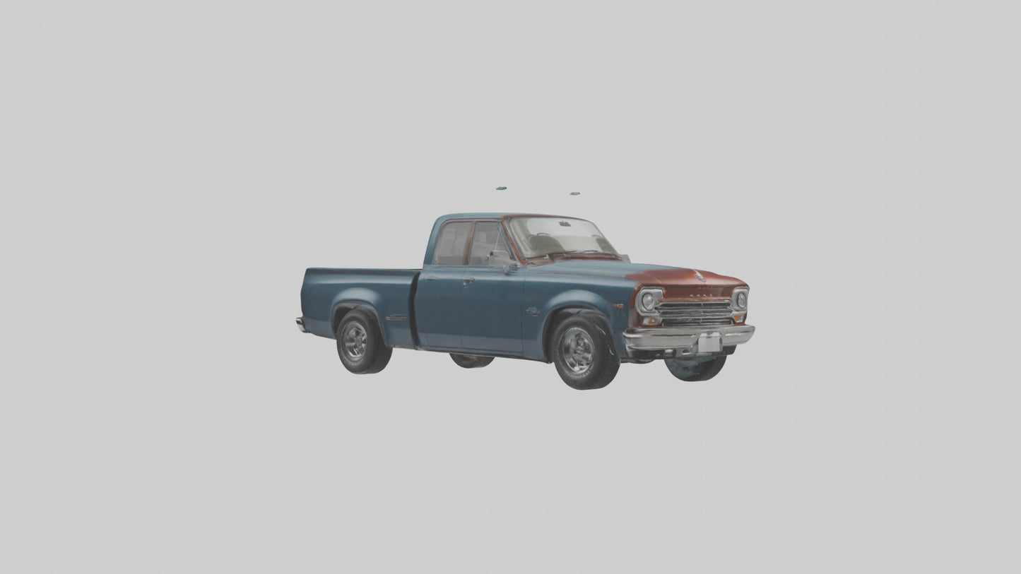 3D model Classic Pickup with Modern Features model VR / AR / low-poly