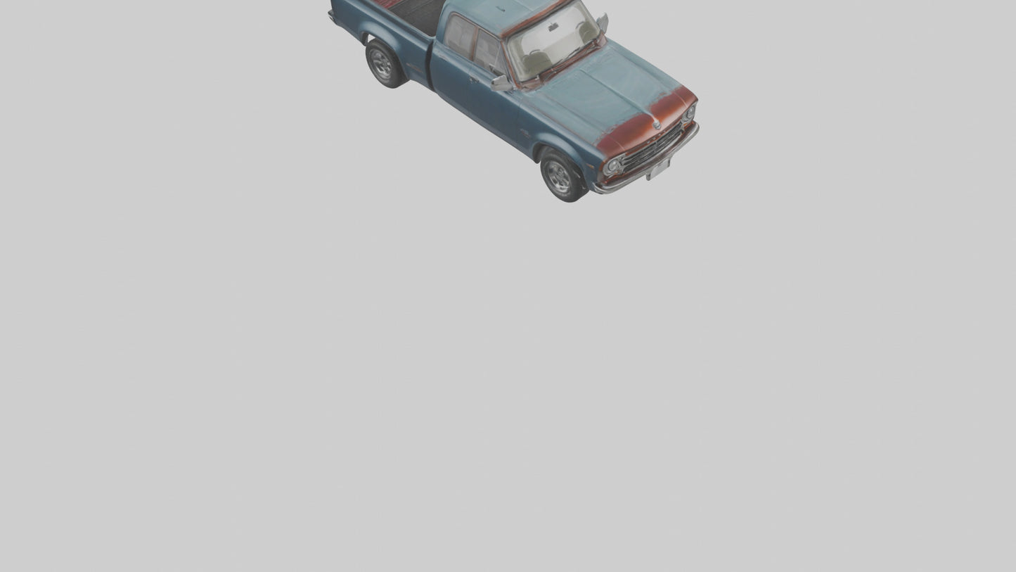 3D model Classic Pickup with Modern Features model VR / AR / low-poly