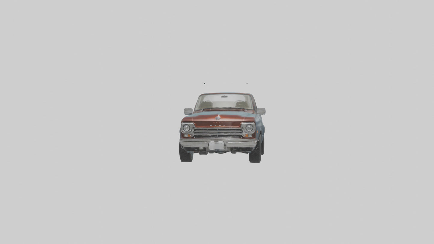3D model Classic Pickup with Modern Features model VR / AR / low-poly