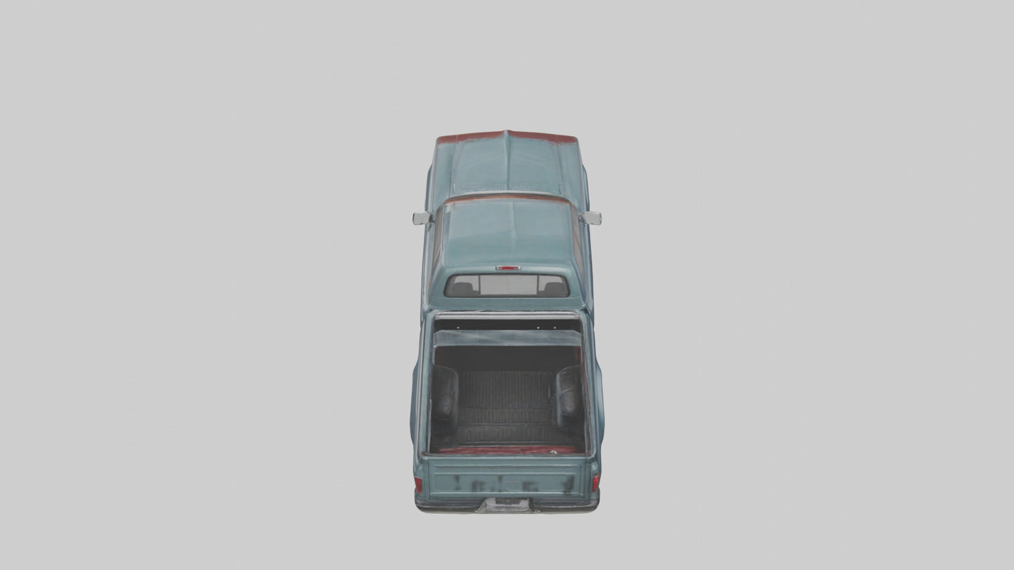3D model Classic Pickup with Modern Features model VR / AR / low-poly