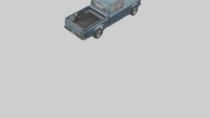 3D model Classic Pickup with Modern Features model VR / AR / low-poly