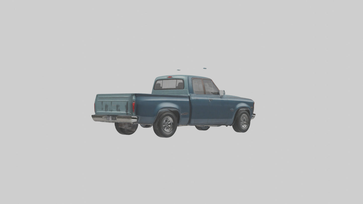 3D model Classic Pickup with Modern Features model VR / AR / low-poly