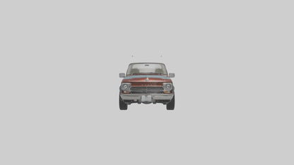 3D model Classic Pickup with Modern Features model VR / AR / low-poly