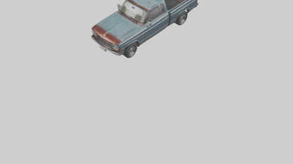 3D model Classic Pickup with Modern Features model VR / AR / low-poly