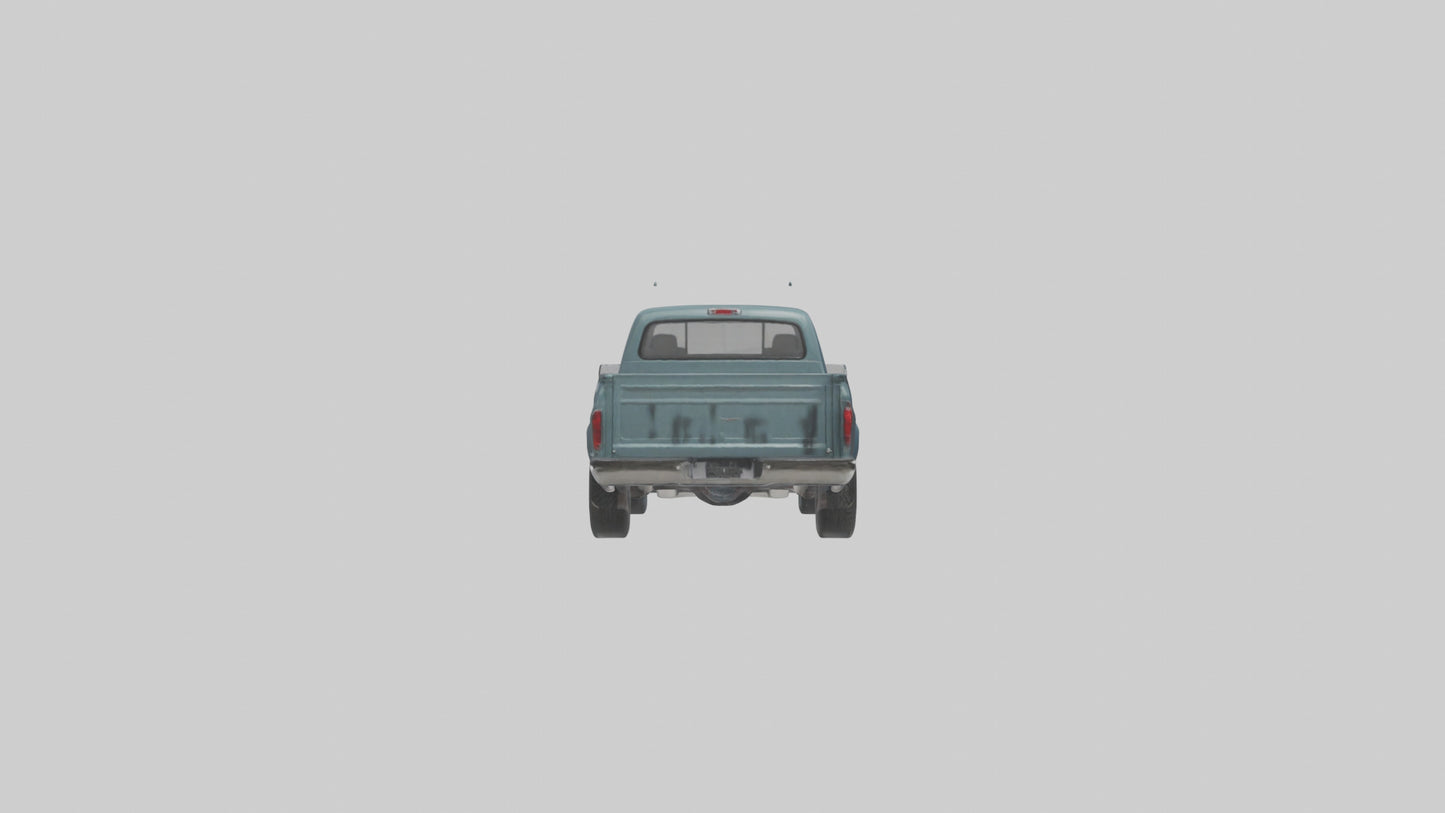 3D model Classic Pickup with Modern Features model VR / AR / low-poly