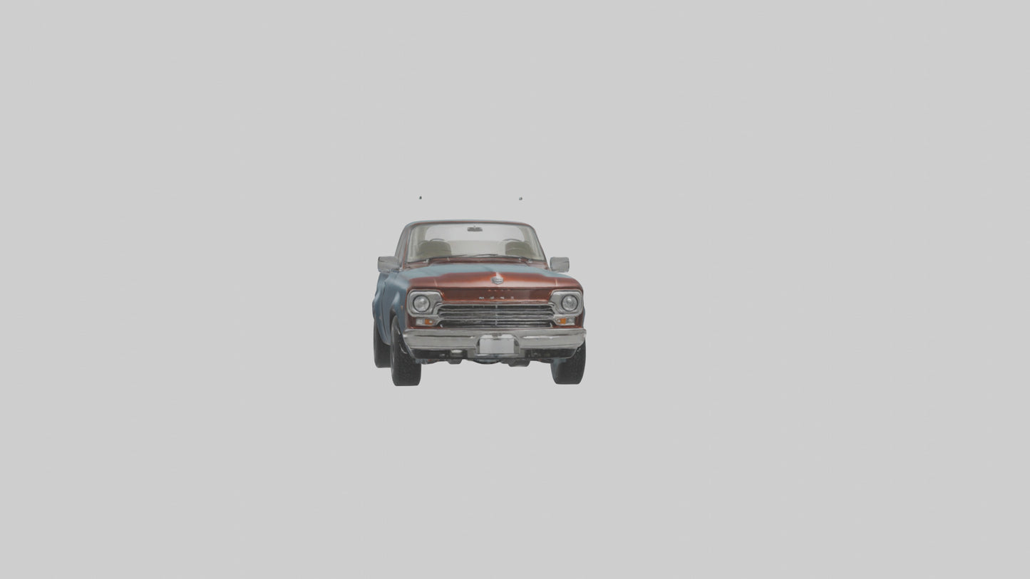3D model Classic Pickup with Modern Features model VR / AR / low-poly