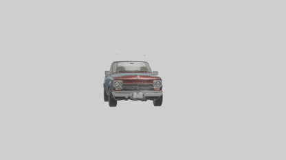 3D model Classic Pickup with Modern Features model VR / AR / low-poly