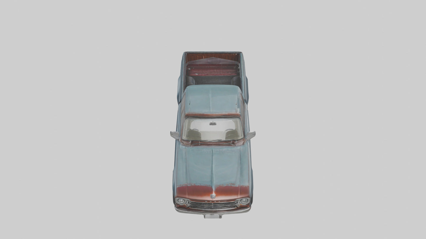 3D model Classic Pickup with Modern Features model VR / AR / low-poly