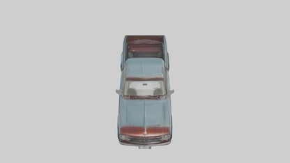 3D model Classic Pickup with Modern Features model VR / AR / low-poly