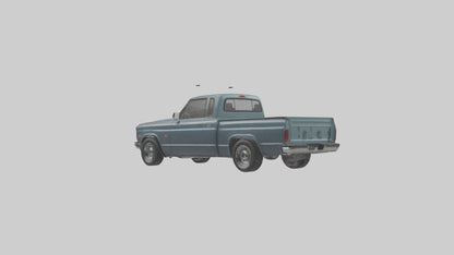 3D model Classic Pickup with Modern Features model VR / AR / low-poly