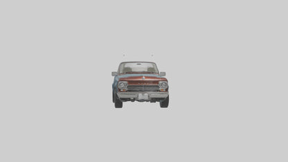 3D model Classic Pickup with Modern Features model VR / AR / low-poly