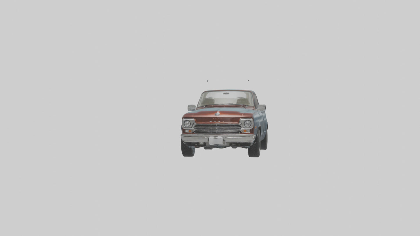 3D model Classic Pickup with Modern Features model VR / AR / low-poly