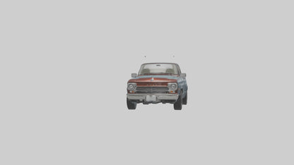 3D model Classic Pickup with Modern Features model VR / AR / low-poly