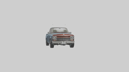3D model Classic Pickup with Modern Features model VR / AR / low-poly