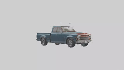 3D model Classic Pickup with Modern Features model VR / AR / low-poly