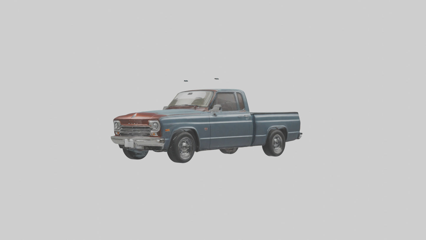 3D model Classic Pickup with Modern Features model VR / AR / low-poly