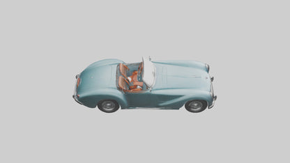 Classic Roadster model 3D model