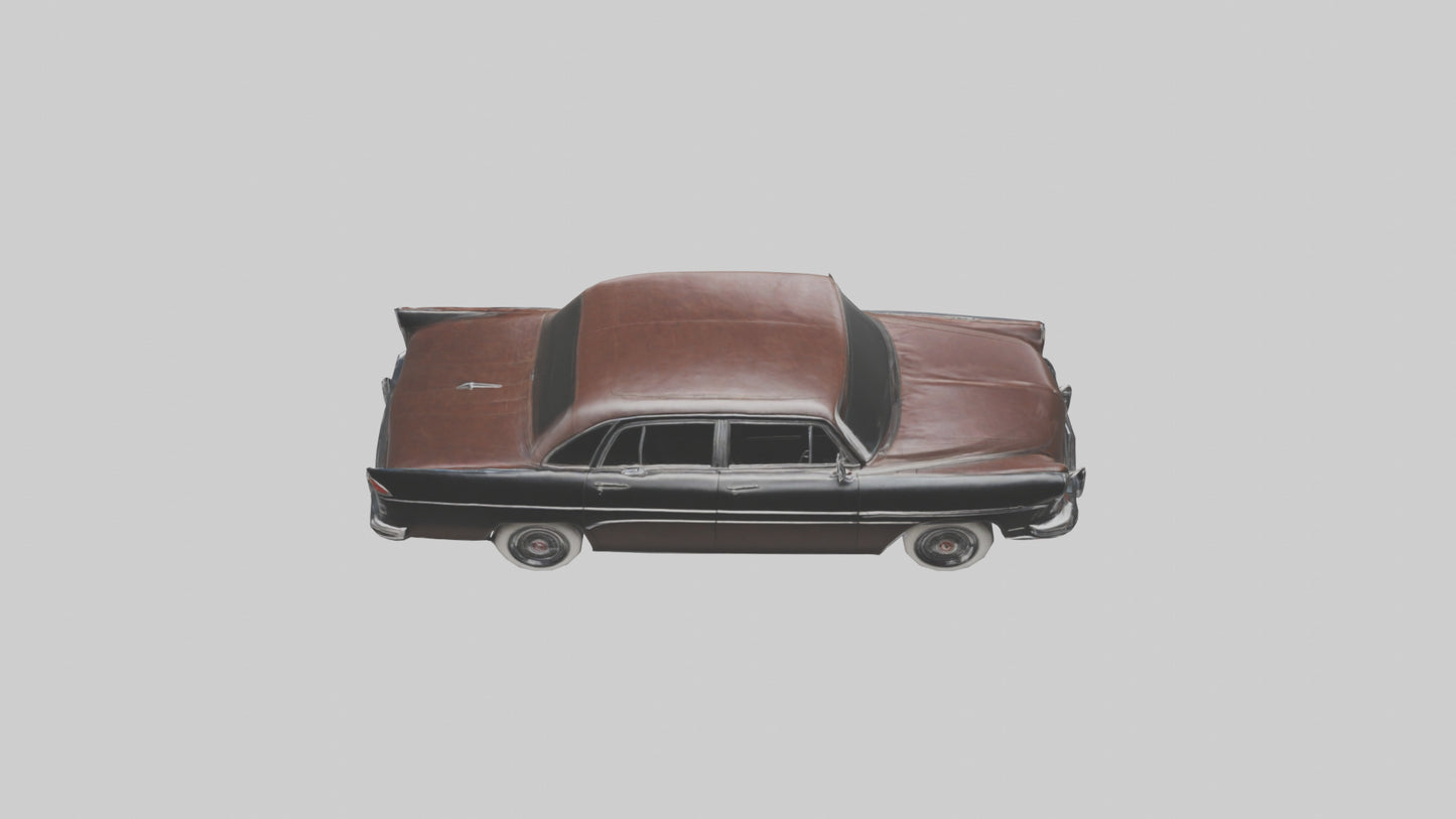 3D model Classic Sedan with Leather Interior model VR / AR / low-poly
