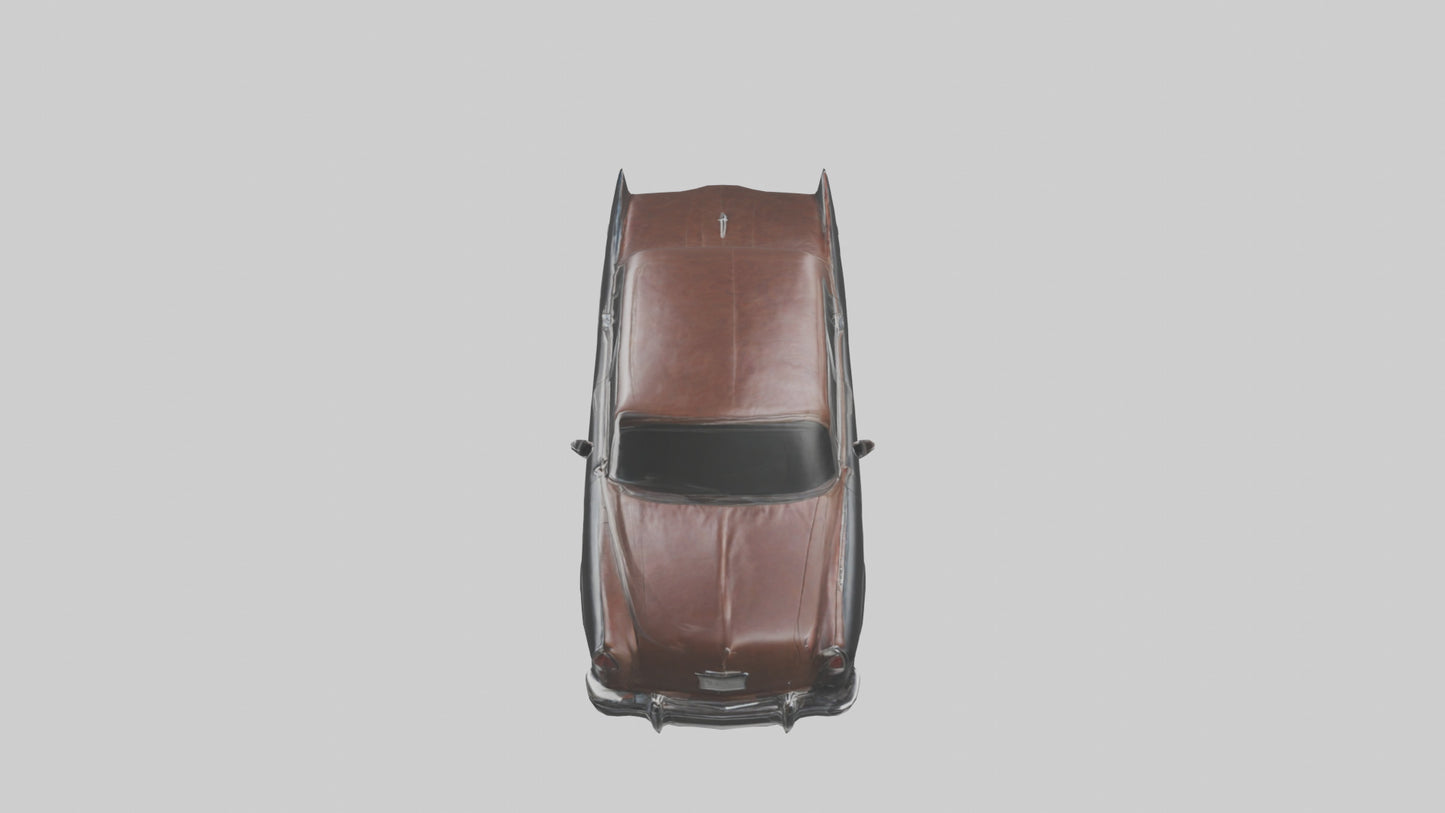 3D model Classic Sedan with Leather Interior model VR / AR / low-poly