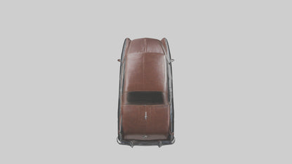 3D model Classic Sedan with Leather Interior model VR / AR / low-poly