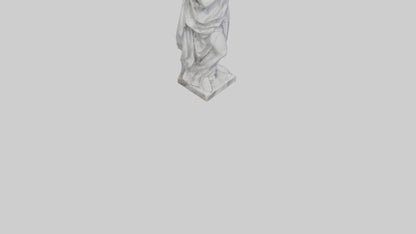 3D model Classical Marble Woman statue model VR / AR / low-poly