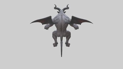 Clawed demon model 3D model