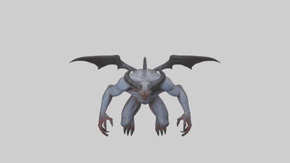 Clawed demon model 3D model
