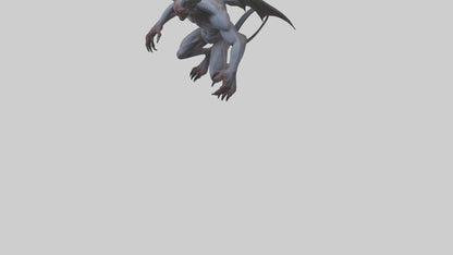 Clawed demon model 3D model