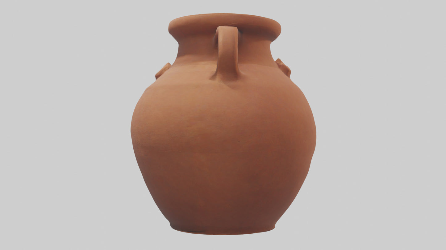 Clay pot model 3D model