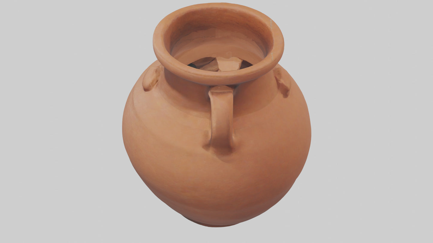 Clay pot model 3D model