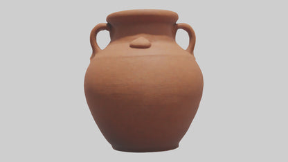 Clay pot model 3D model