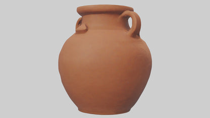 Clay pot model 3D model