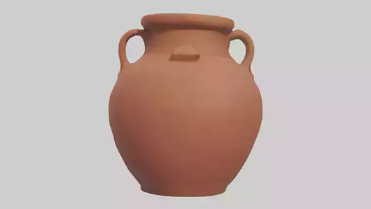Clay pot model 3D model