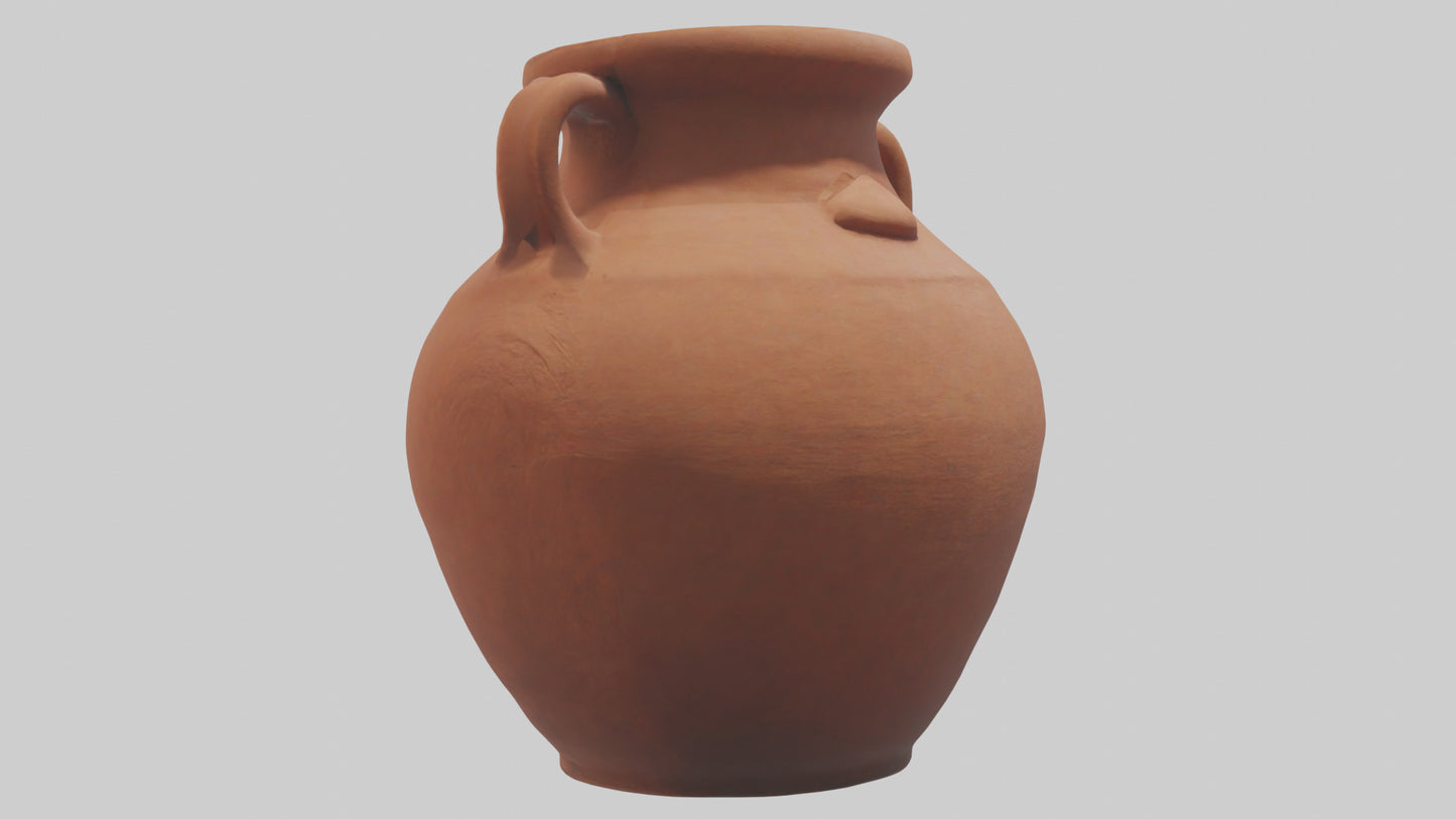 Clay pot model 3D model