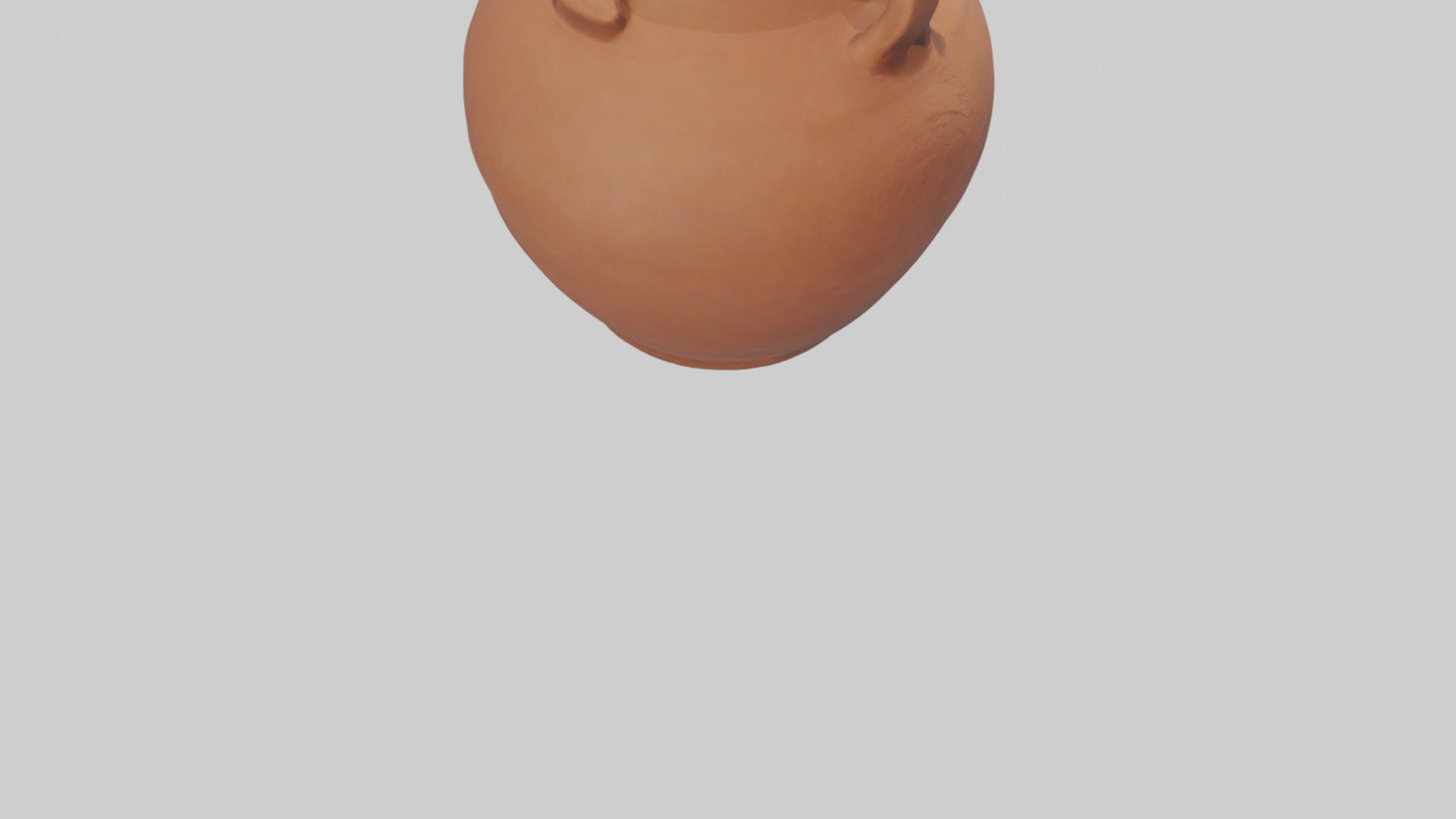 Clay pot model 3D model