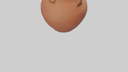 Clay pot model 3D model