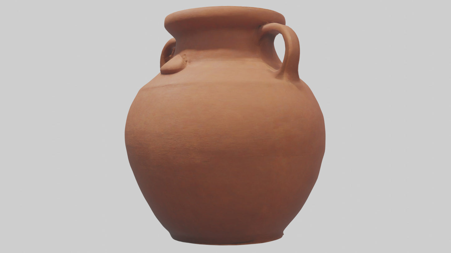 Clay pot model 3D model