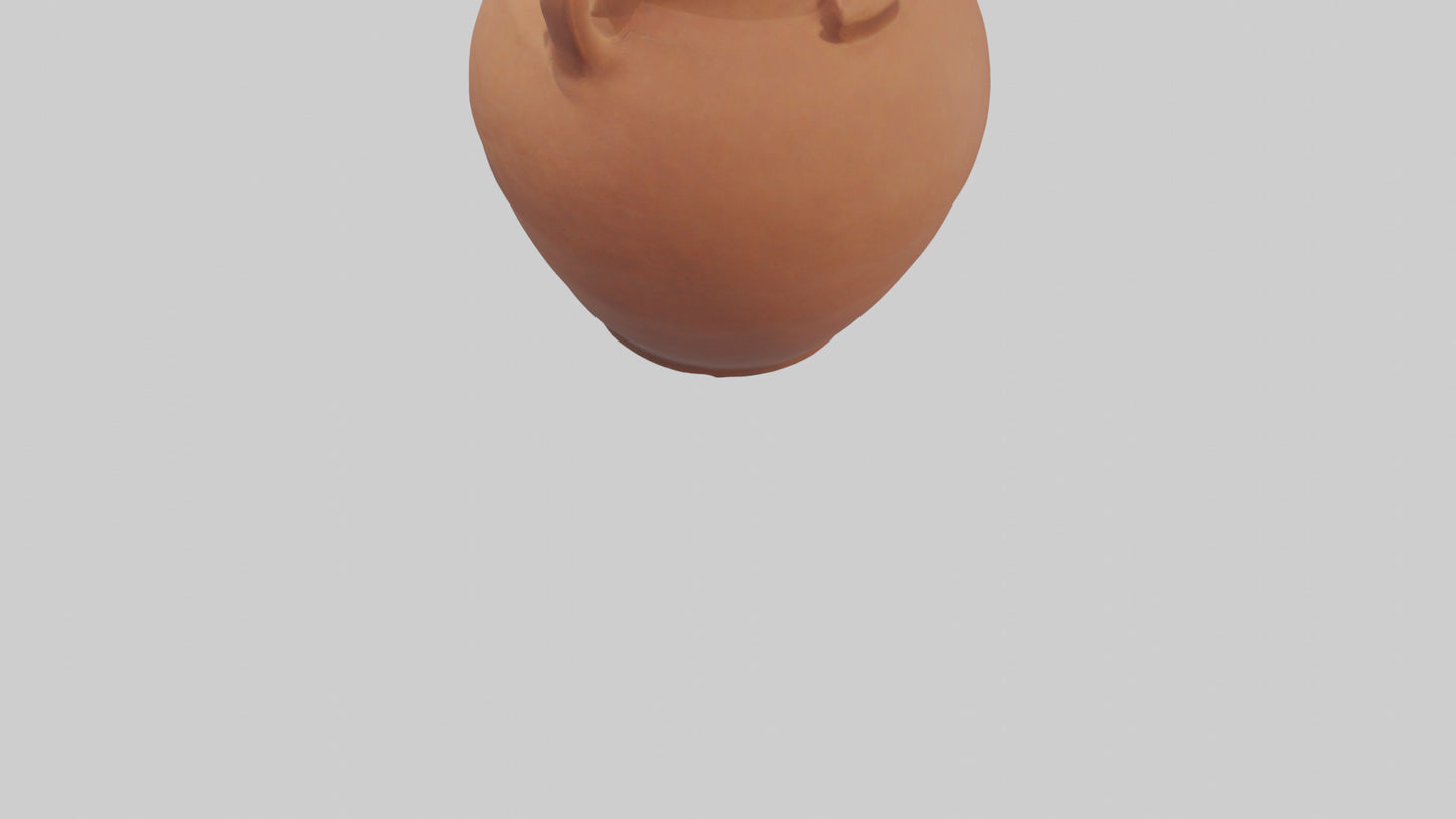 Clay pot model 3D model