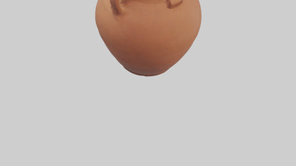 Clay pot model 3D model